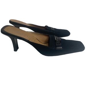 GUCCI Vintage Square Toe Mules Authentic